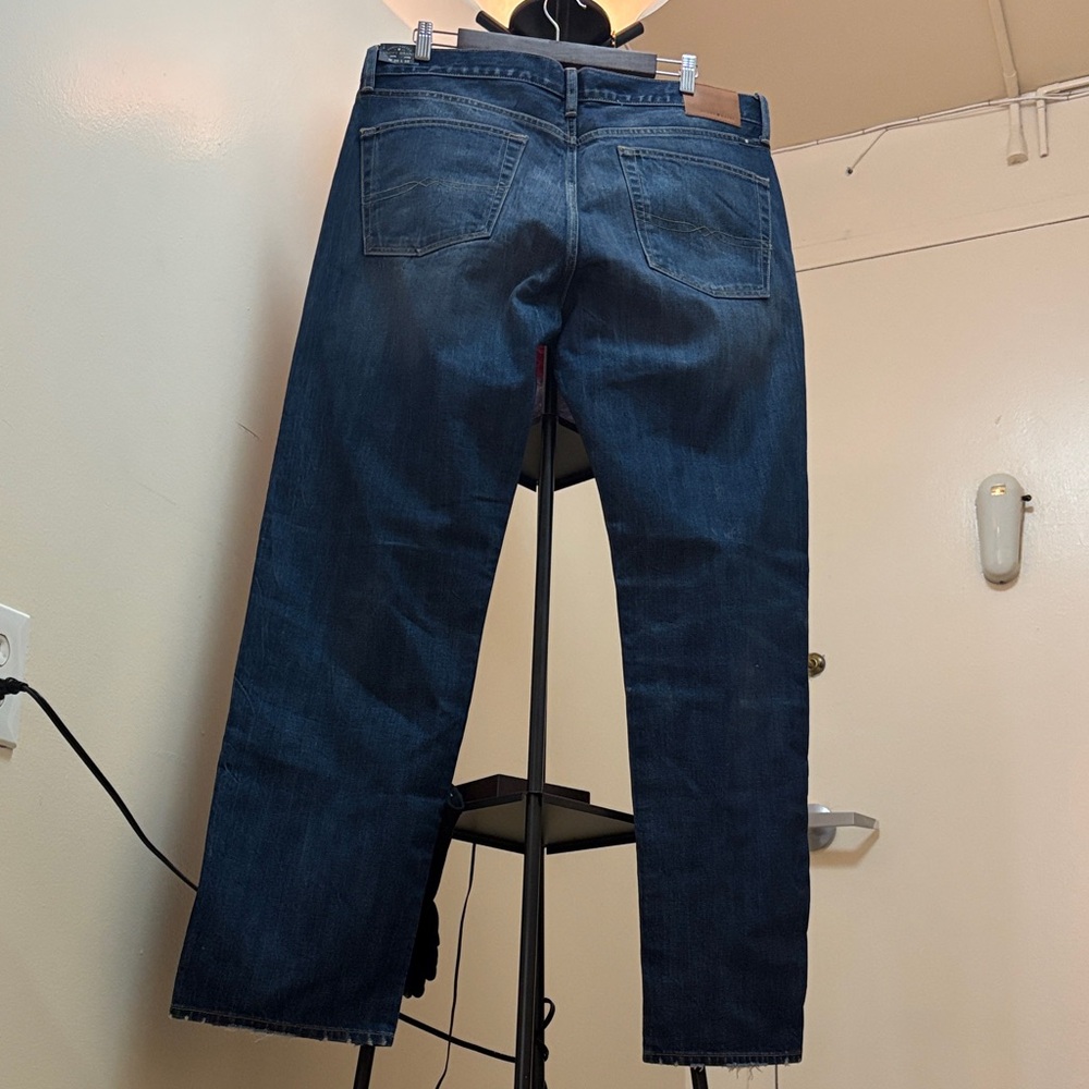 Lucky Brand Men's Blue Jeans Size 36 Vintage Straight - Picture 2 of 16